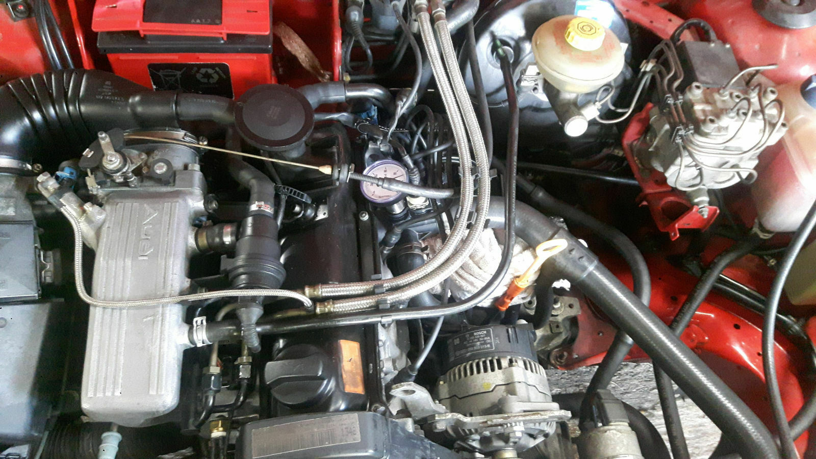 Audi 80 B4 2.0 ABT läuft etwas zu heiß