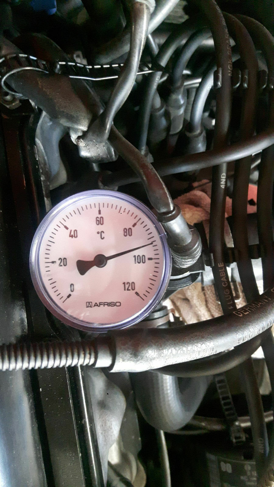 Audi 80 B4 2.0 ABT läuft etwas zu heiß