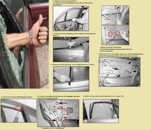 Fensterscheibe-hinten