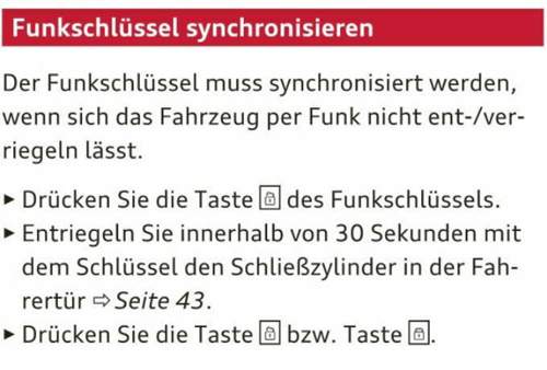 Funkschlüssel