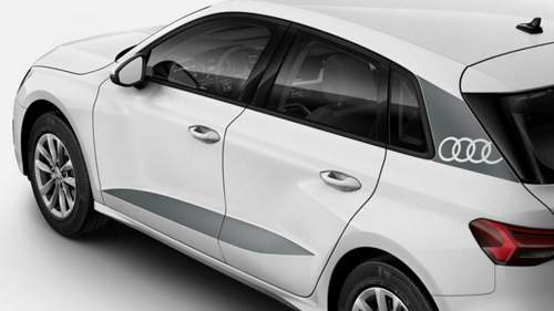 Dekorfolie Flankendesign