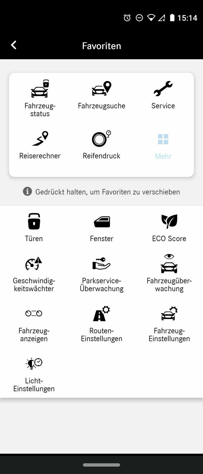Neue Mercedes me 2020 App
