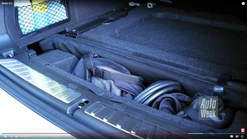 Kofferraumbodenfach BMW iX3