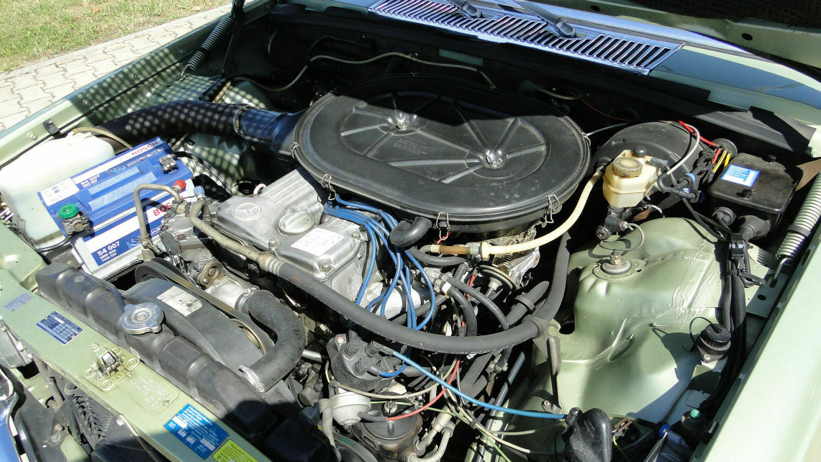 Urlaubsfahrt mit 280 SE