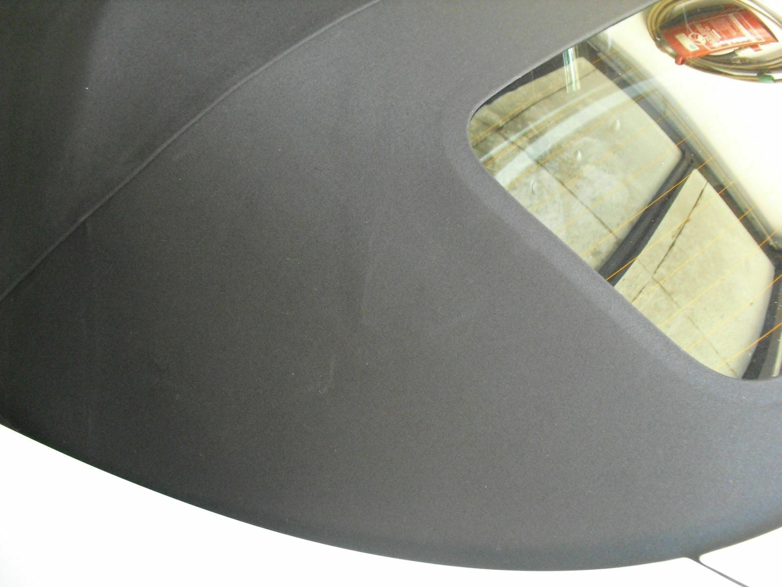 Falten und Druckstellen am Verdeck