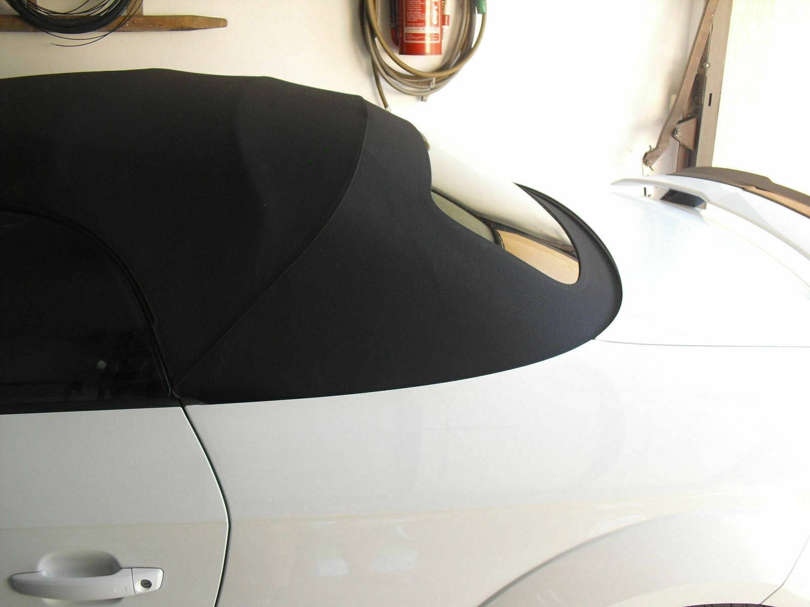 Falten und Druckstellen am Verdeck