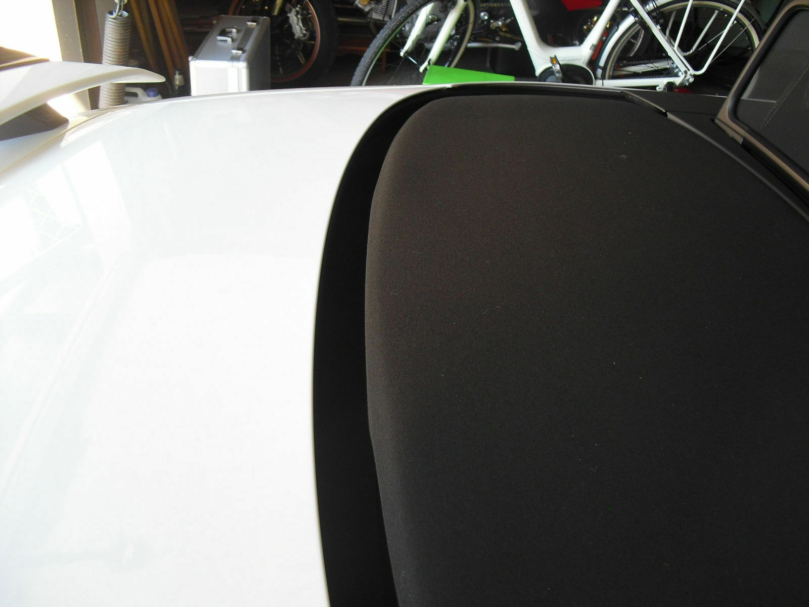 Falten und Druckstellen am Verdeck