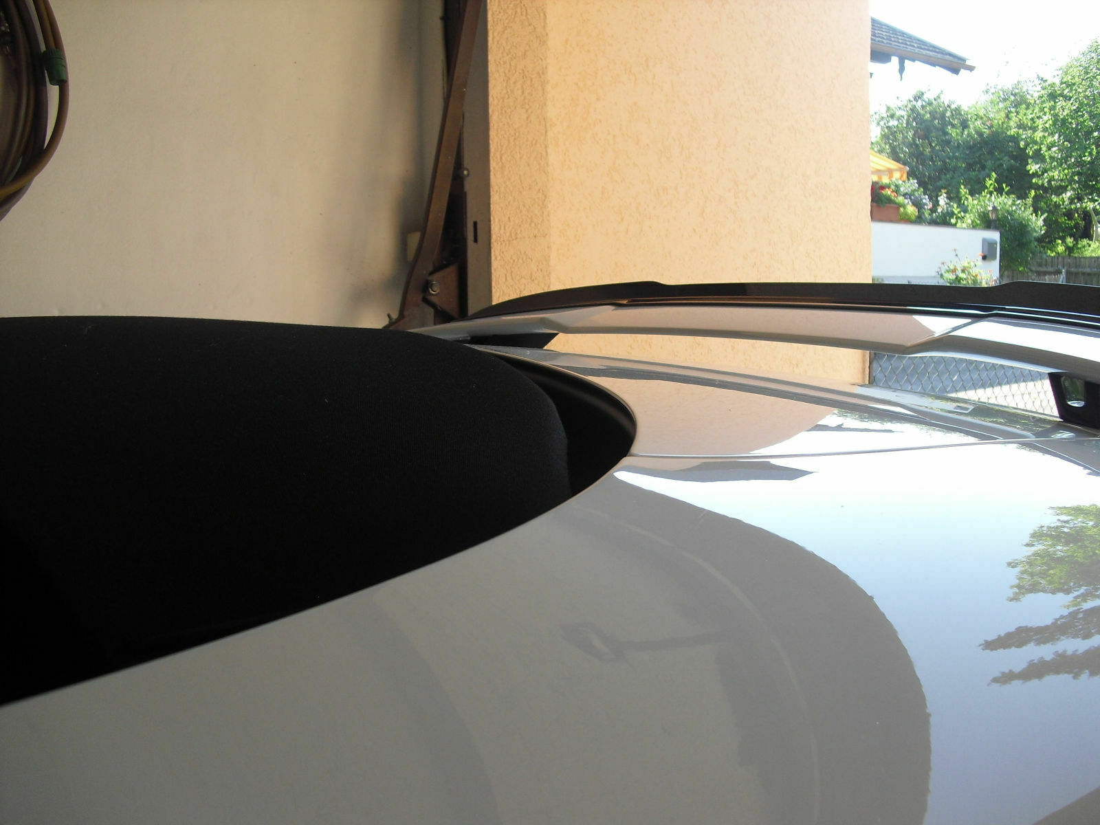 Falten und Druckstellen am Verdeck