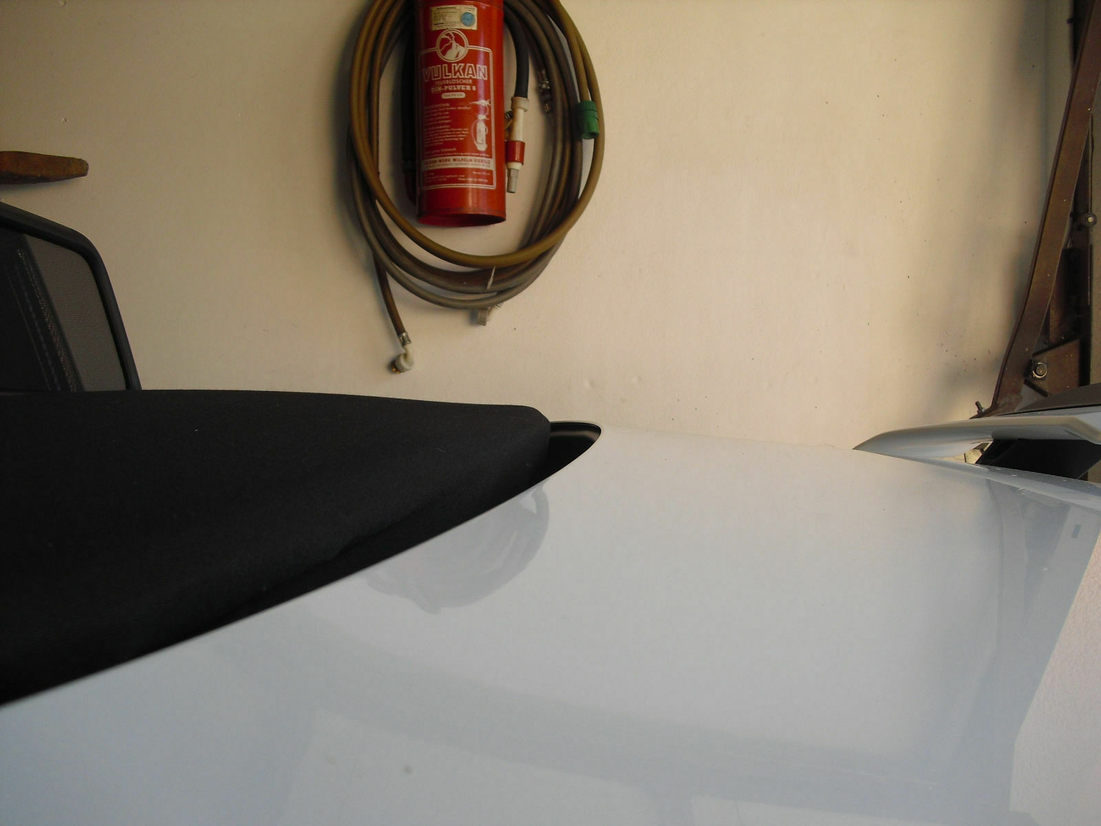 Falten und Druckstellen am Verdeck