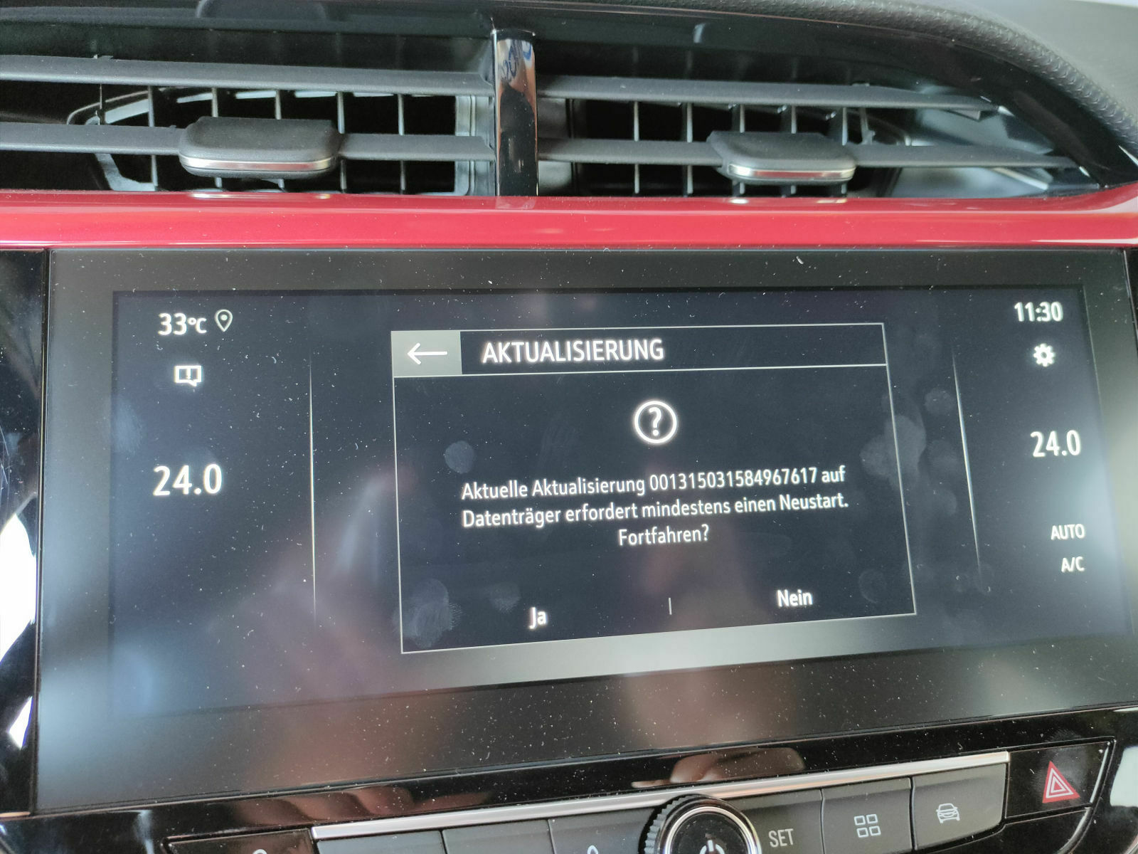 Update Corsa Infotainment
