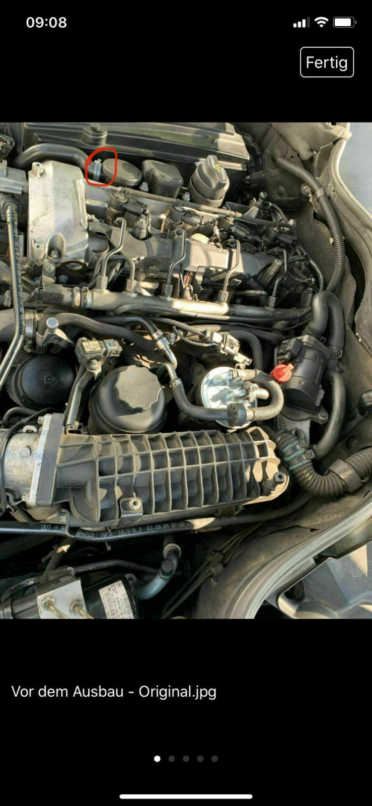 Ansaugbrücke Mercedes Benz C 220 CDI OM646 CL203 / W203 / S203 (200 CDI)