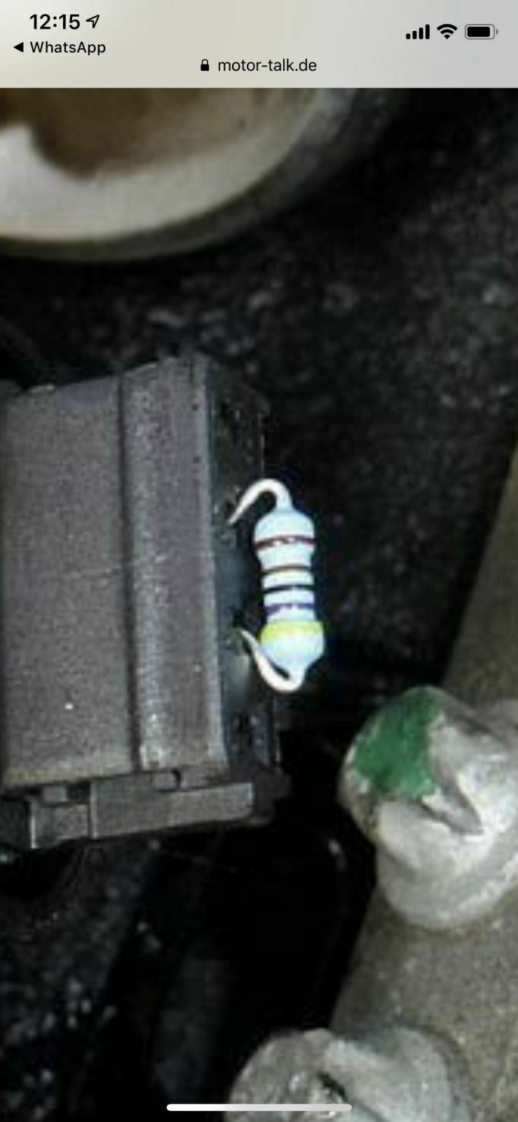 Motor-Ruckeln bei ca. 1.300 U/Min.