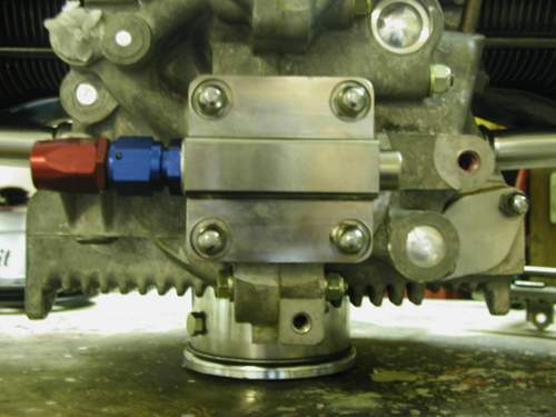 Pumpendeckel mit Druckbegrenzer