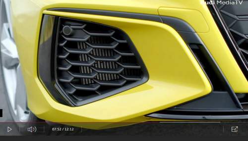 Lufteinlass Beifahrerseite