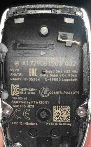 Schlüssel ohne Abdeckung