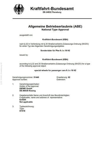 Diewe-turbina-abe-zusammenfassung