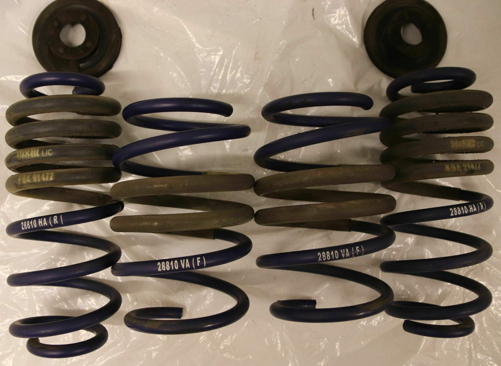 H&R Tieferlegungsfedern 28639-3 - Für VW Golf VIII & Seat Leon