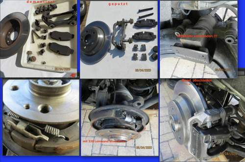 Hint. Bremse demont.