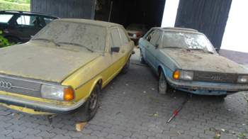 Scheune-2x-audi-80-b1-wieder-einraeumen