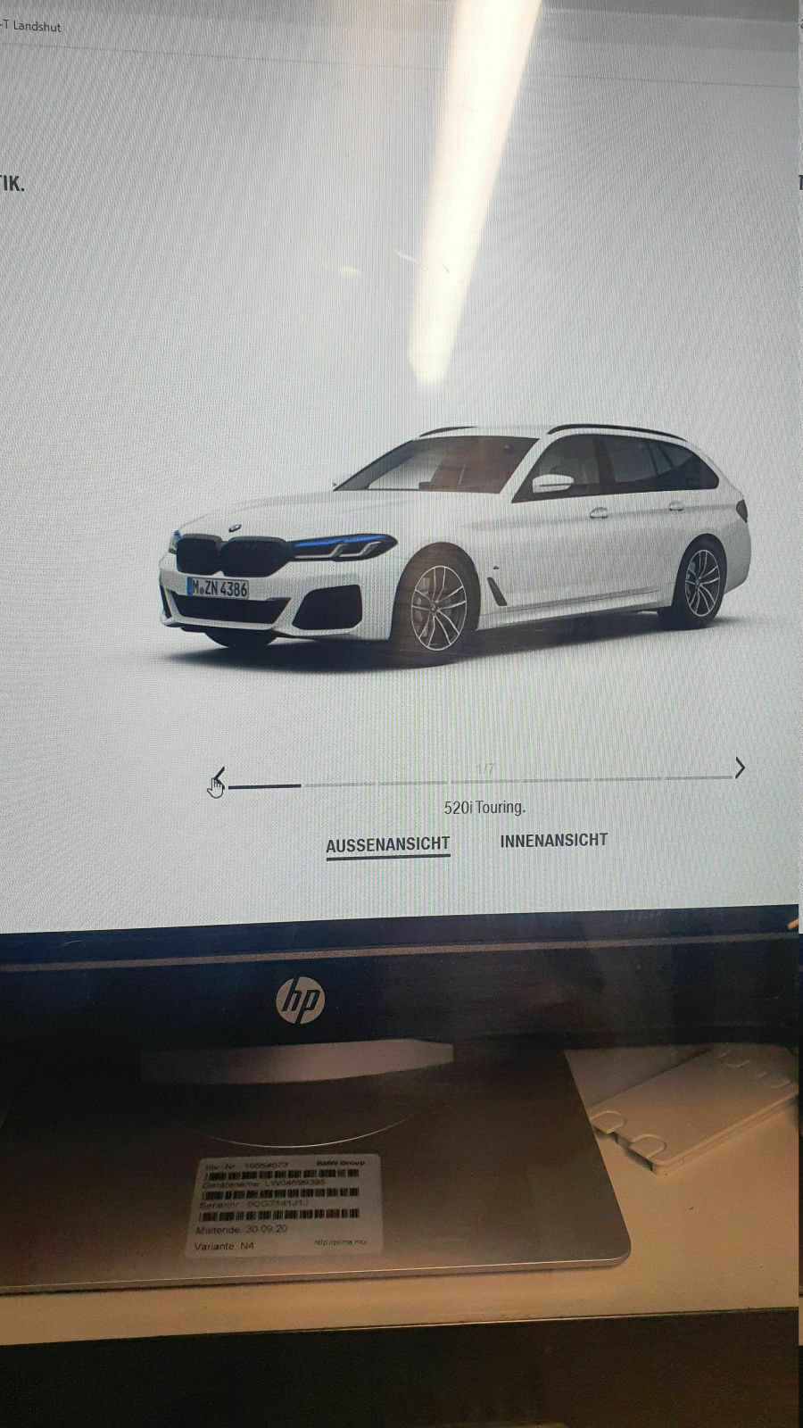 Bilder G30/31 ab Facelift (LCI) 2020