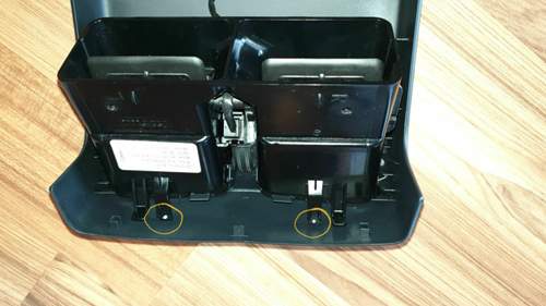 Mittlere-armlehne-lueftungsduesenmodul