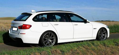 F11 mit BBS CI-R Platinum 20 Zoll Seite