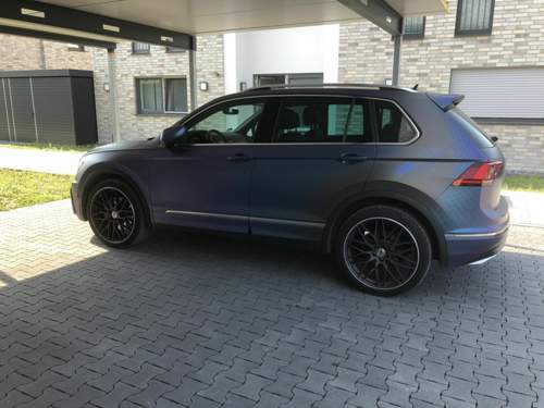 Tiguan 2 mit 21" AEZ Crest Dark 2