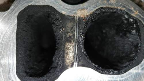 Einlasskanäle verkokt