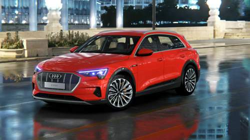 Audi e-tron 55 Quattro Catalunyarot