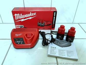 Milwaukee 12V Starterset M12 NRG-202