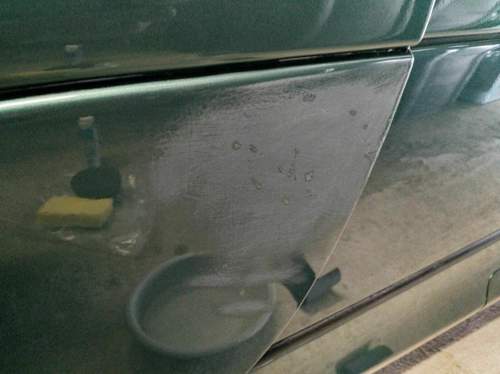 Nass geschliffen mit 1000er