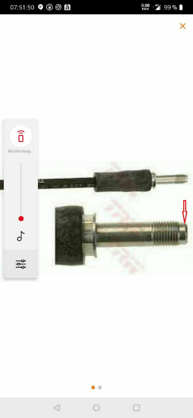 Verbindung Bremssattel - Bremsschlauch undicht