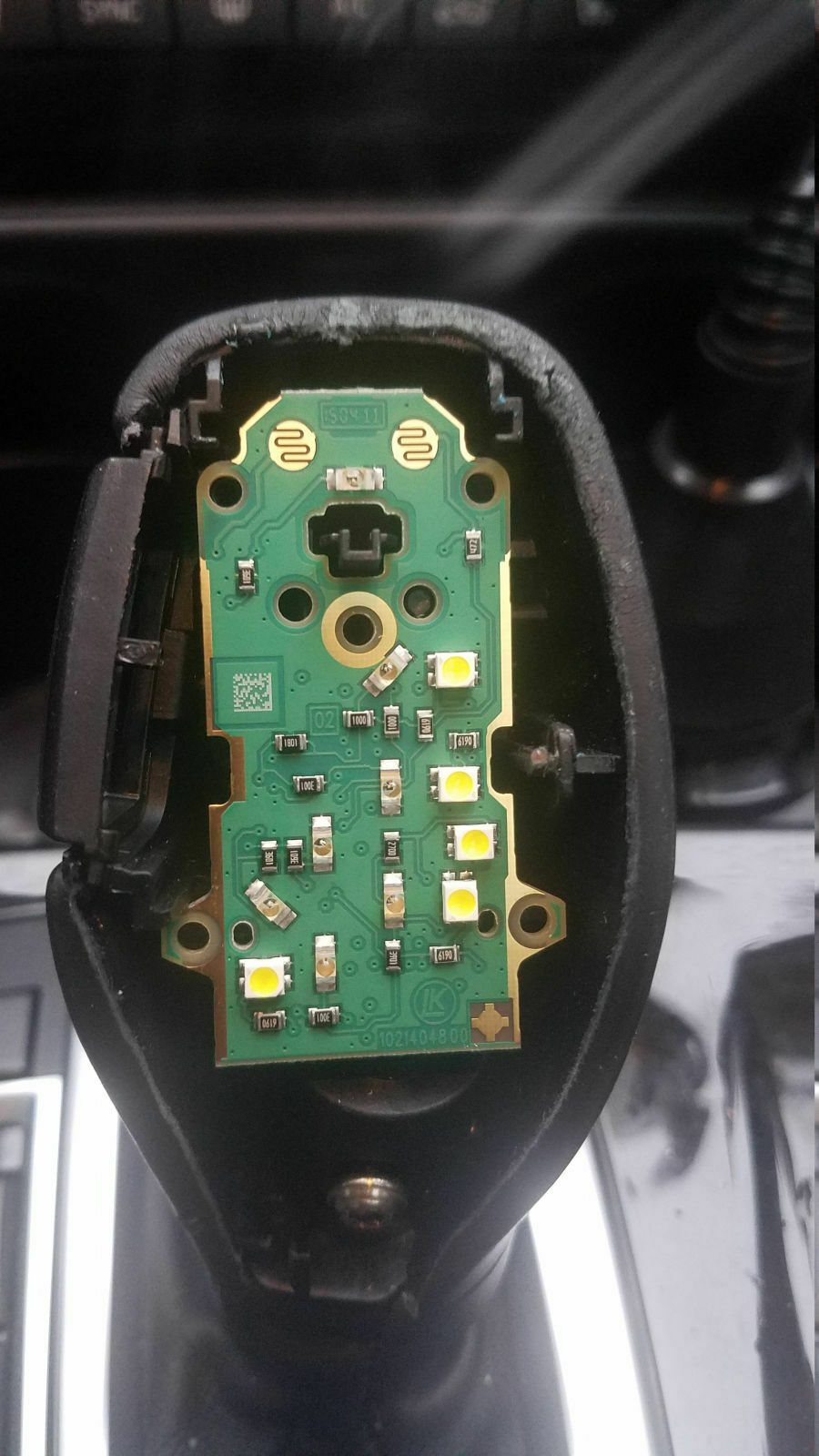 Schaltknauf LED Gang Anzeige