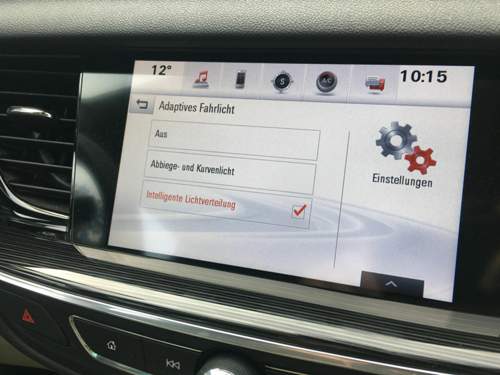 Kurvenlicht Insignia