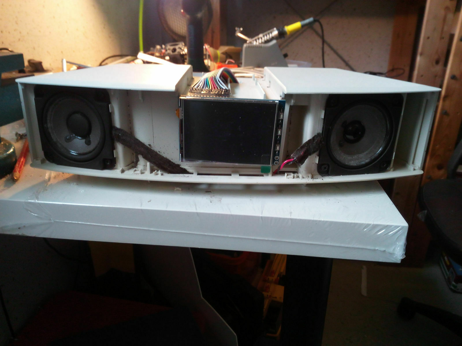 Bastelzwang - Eigenbau Webradio in ein Bose Gehäuse
