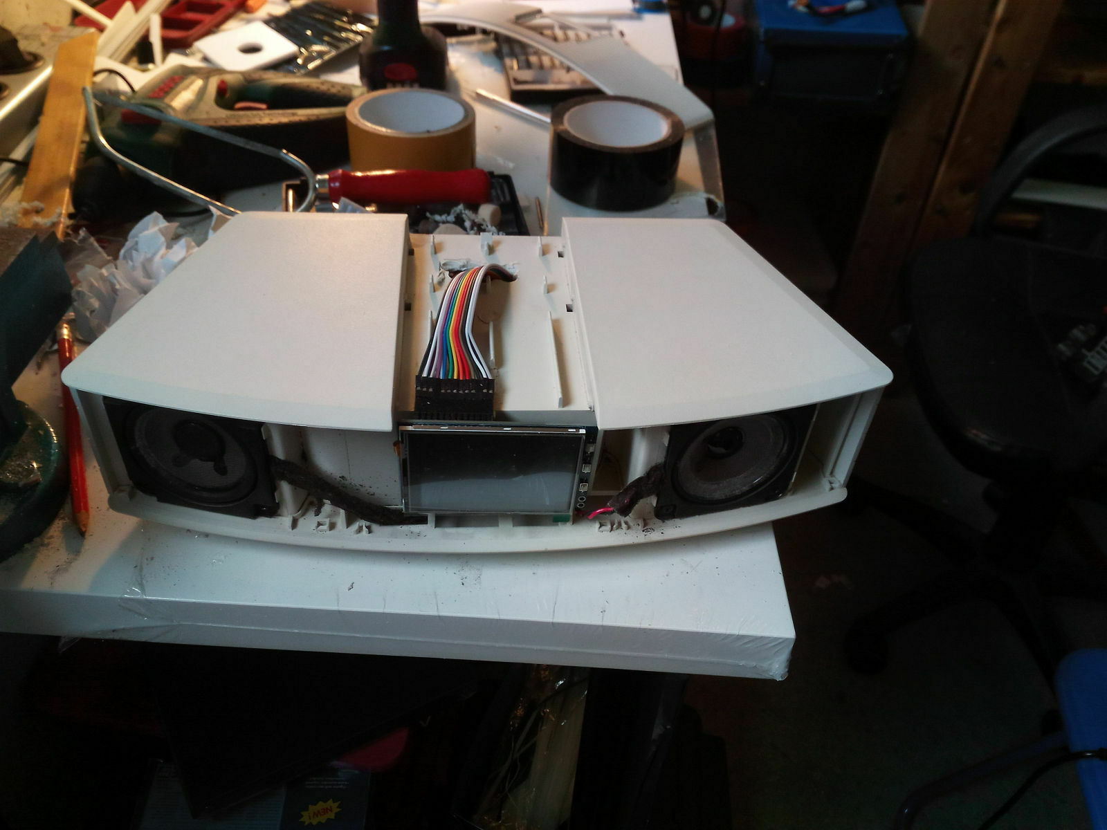 Bastelzwang - Eigenbau Webradio in ein Bose Gehäuse