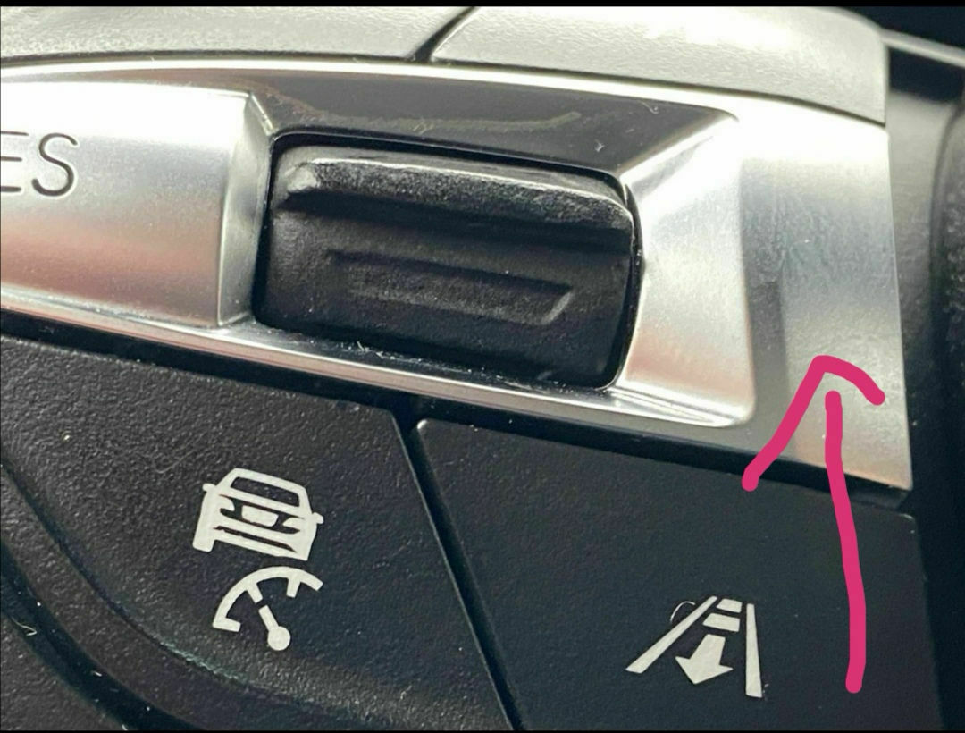 Tempomatgummi abgenutzt