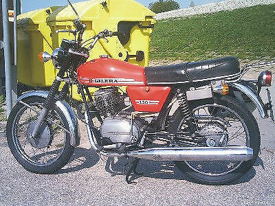 Altes sehr sparsames Motorrad