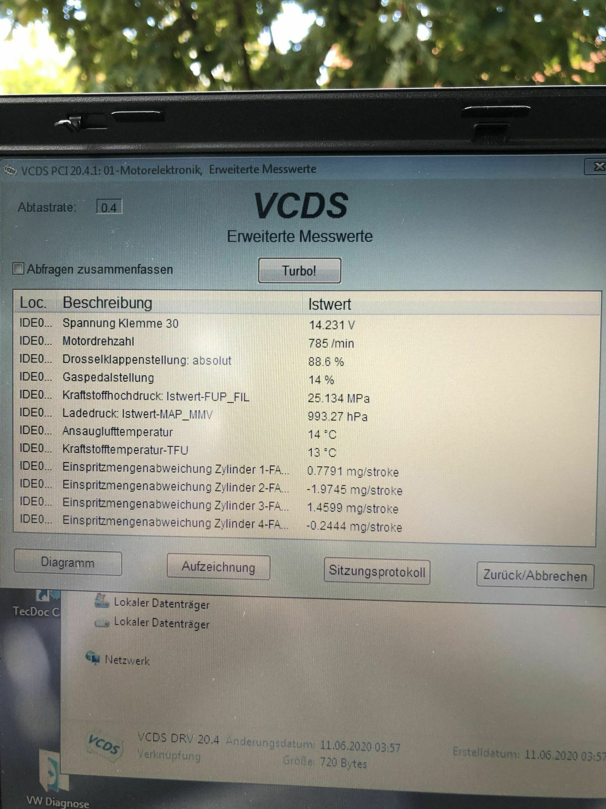 1.6 CAYC Motor Leerlauf und Ruckelprobleme