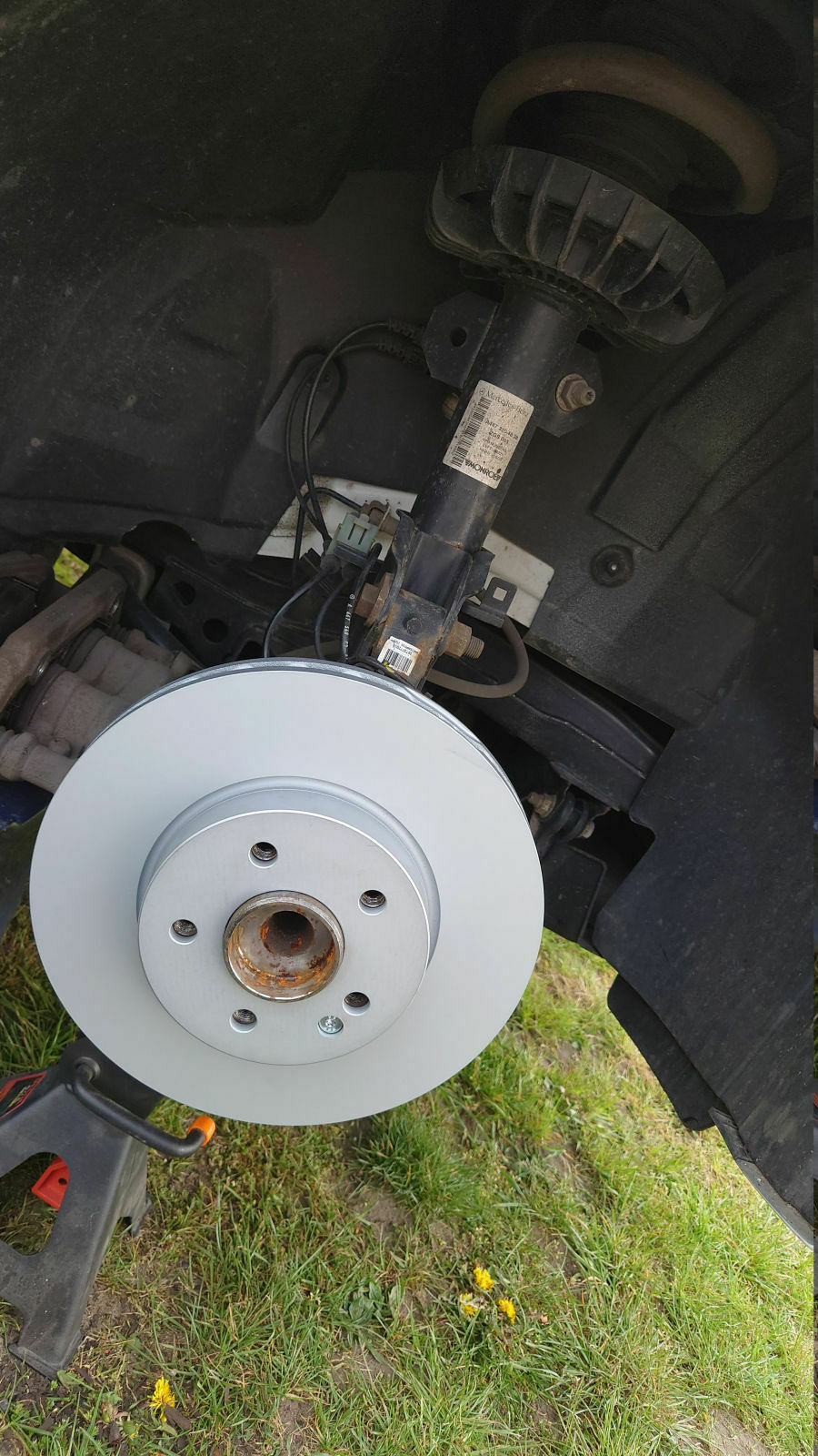 Wagenheber abgerauscht... W447