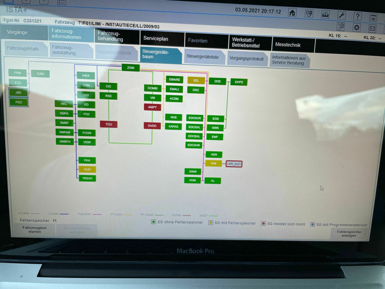Fahrregelsysteme ausgefallen, Lenkrad schief, Fahrkomfort weg.