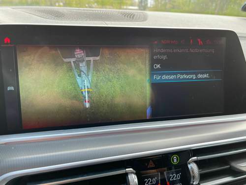 Notbremsfunktion deaktivieren