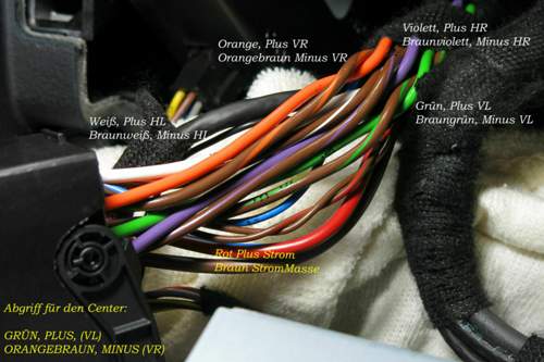 Pinbelegung am Radio