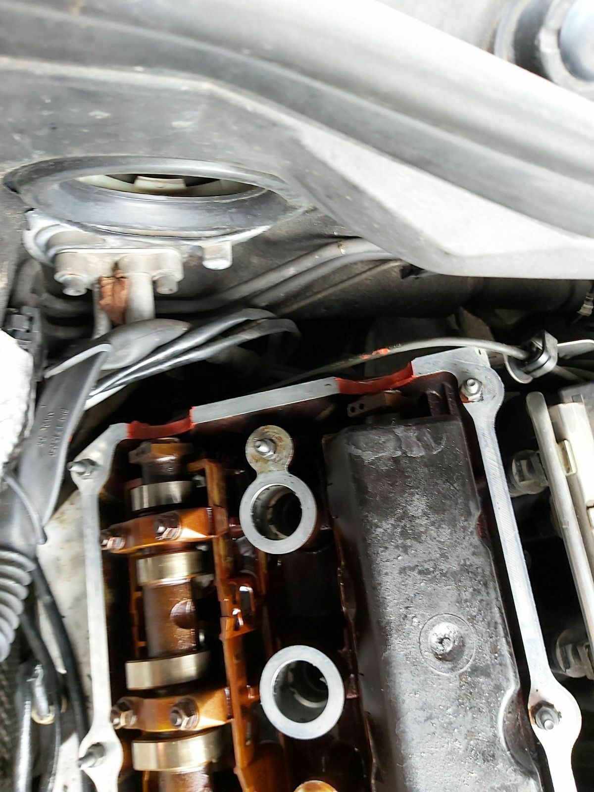 Verölte Zündkerzen