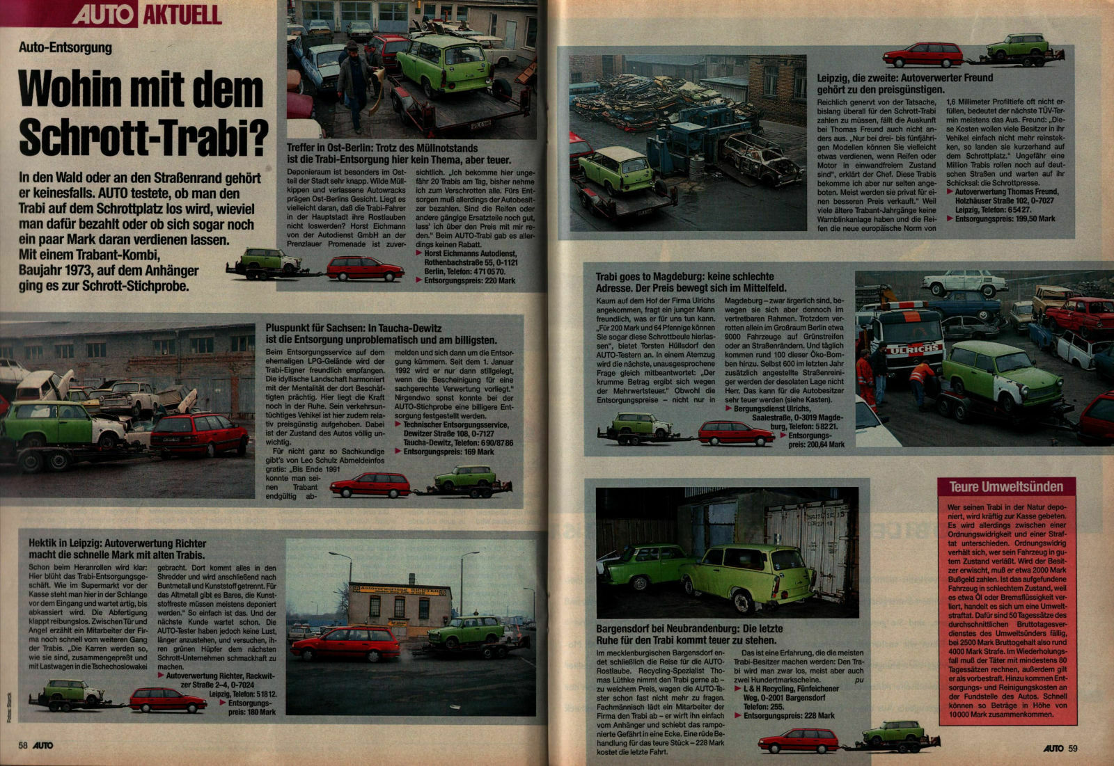 Kfz-Zeitgeschichte 1991>