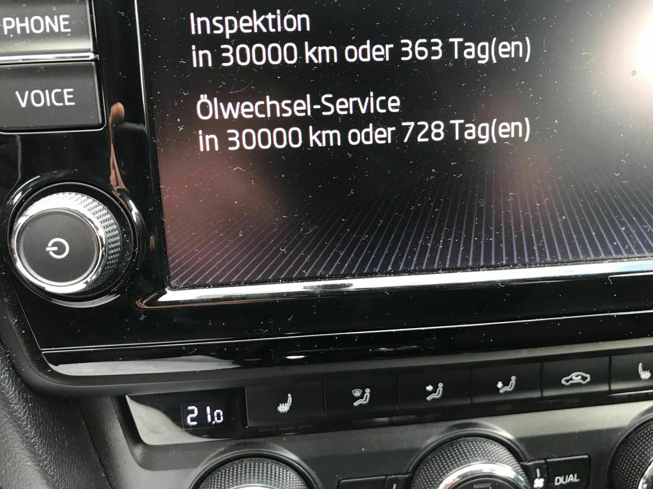 Codierfehler Serviceintervall
