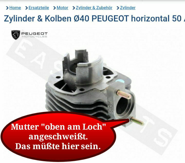 Peugeot Ludix Unregelmäßige Gasannahme