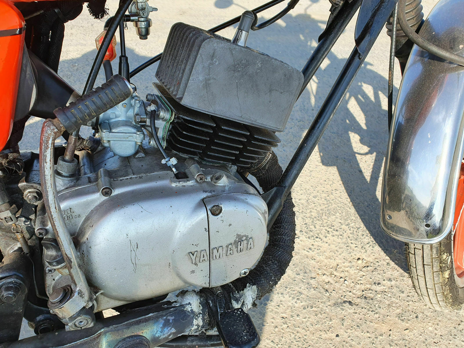 Yamaha RD50 m 1979 Zündaussetzer