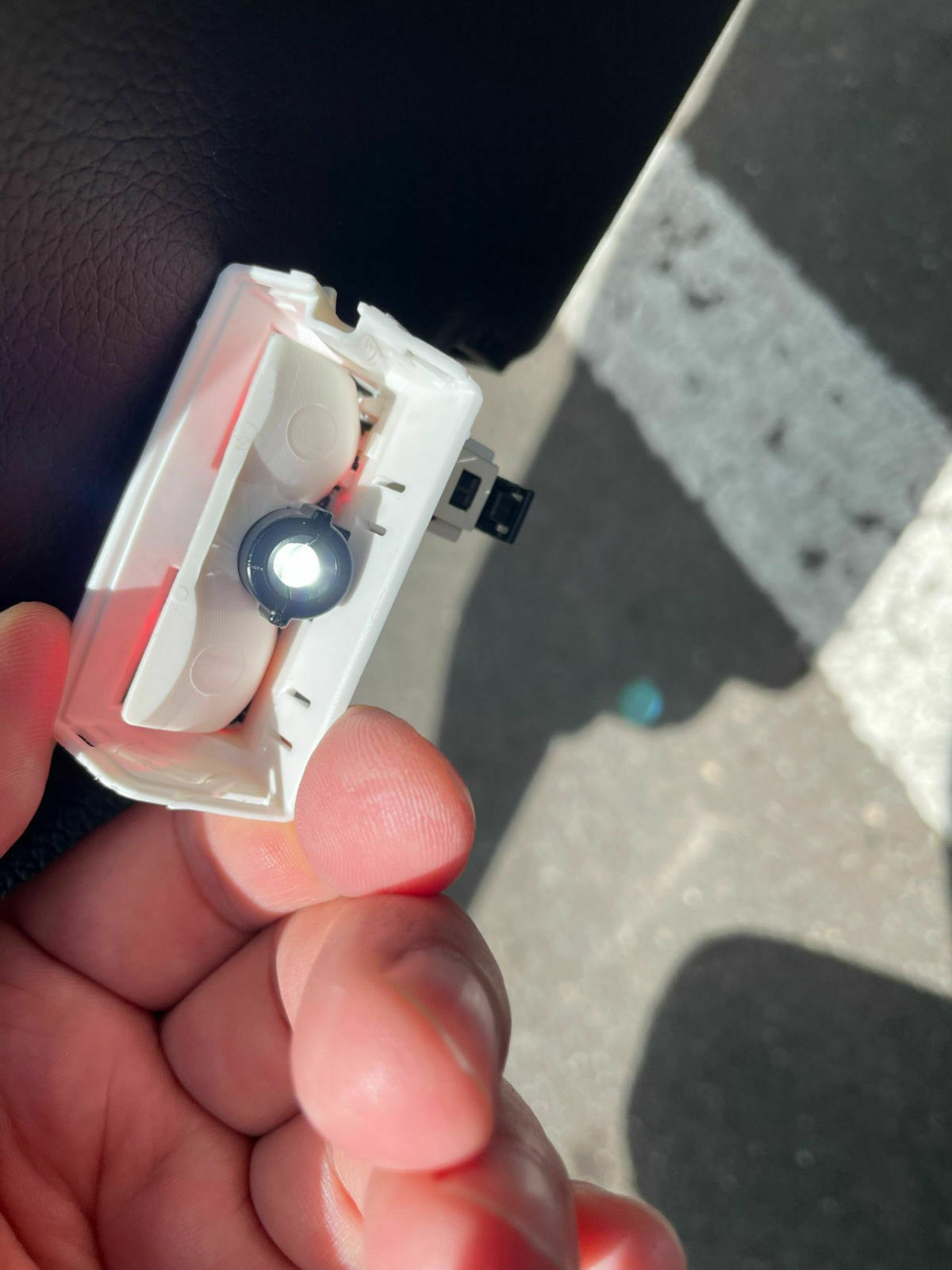 Stern-Projektion in Ausstiegsleuchten