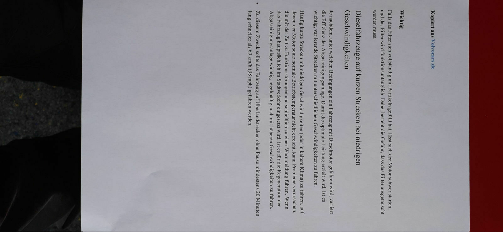 Ein häufiger Verbrauchsfehler